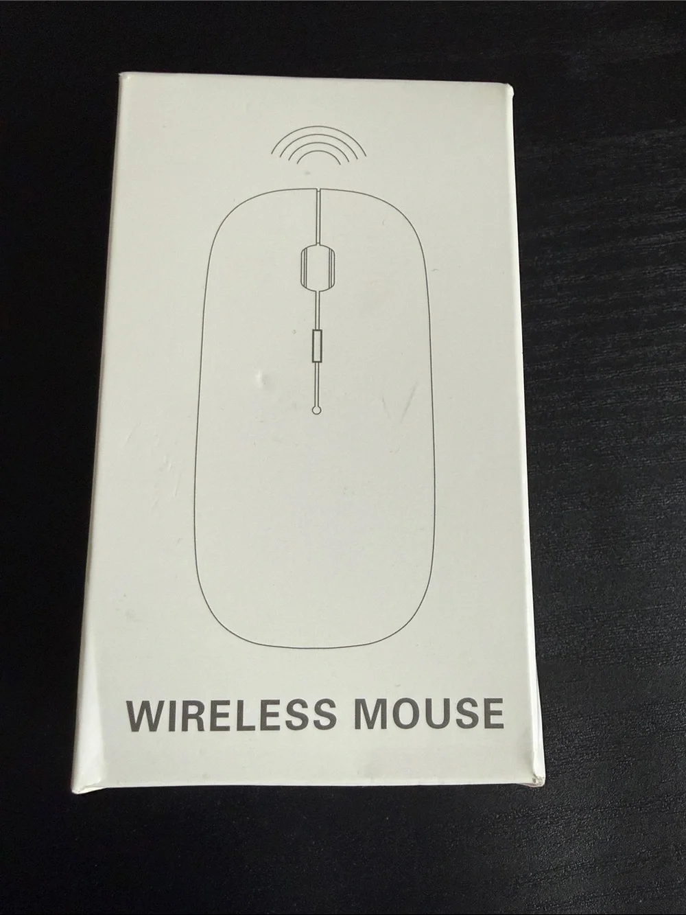 Rechargeable Bluetooth Wireless Mouse Black Slim USB Charging PC Mac Laptop